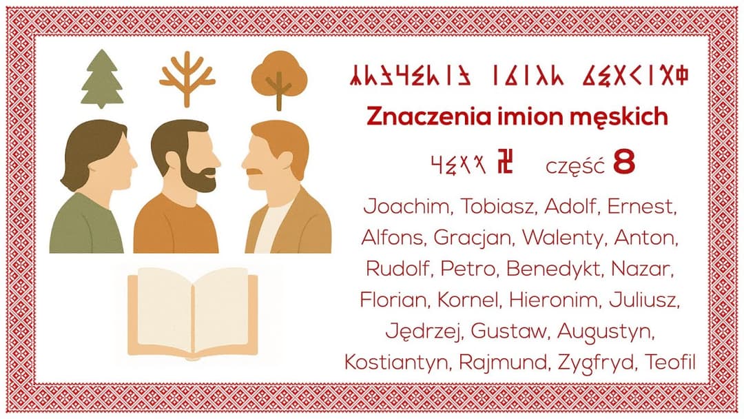 Miniatura nagrania: Znaczenia imion męskich. Część 8 - 🇵🇱 Rozmowy o Języku